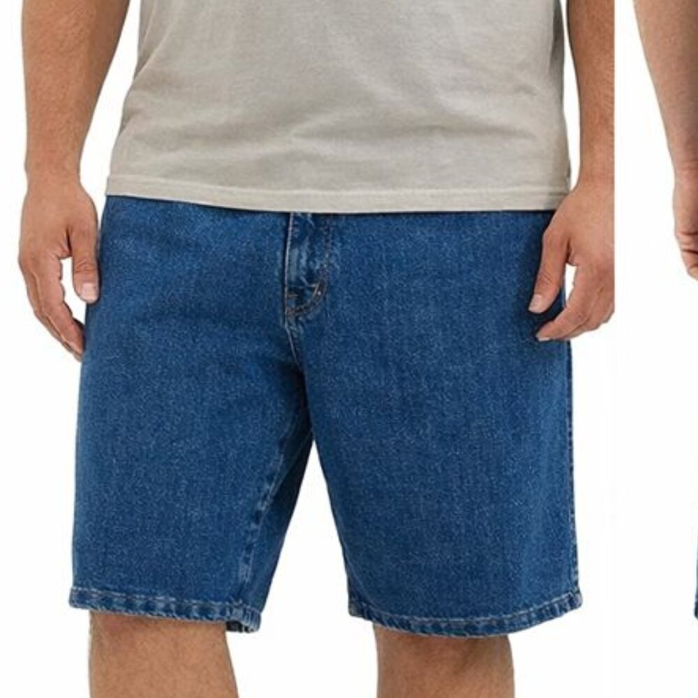 Wrangler Vintage Big Man Hero Original Cotton Denim Blue Jean Shorts 46 waist